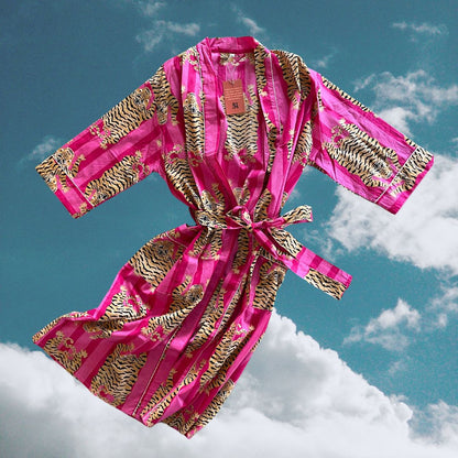 Magenta Mane Robe